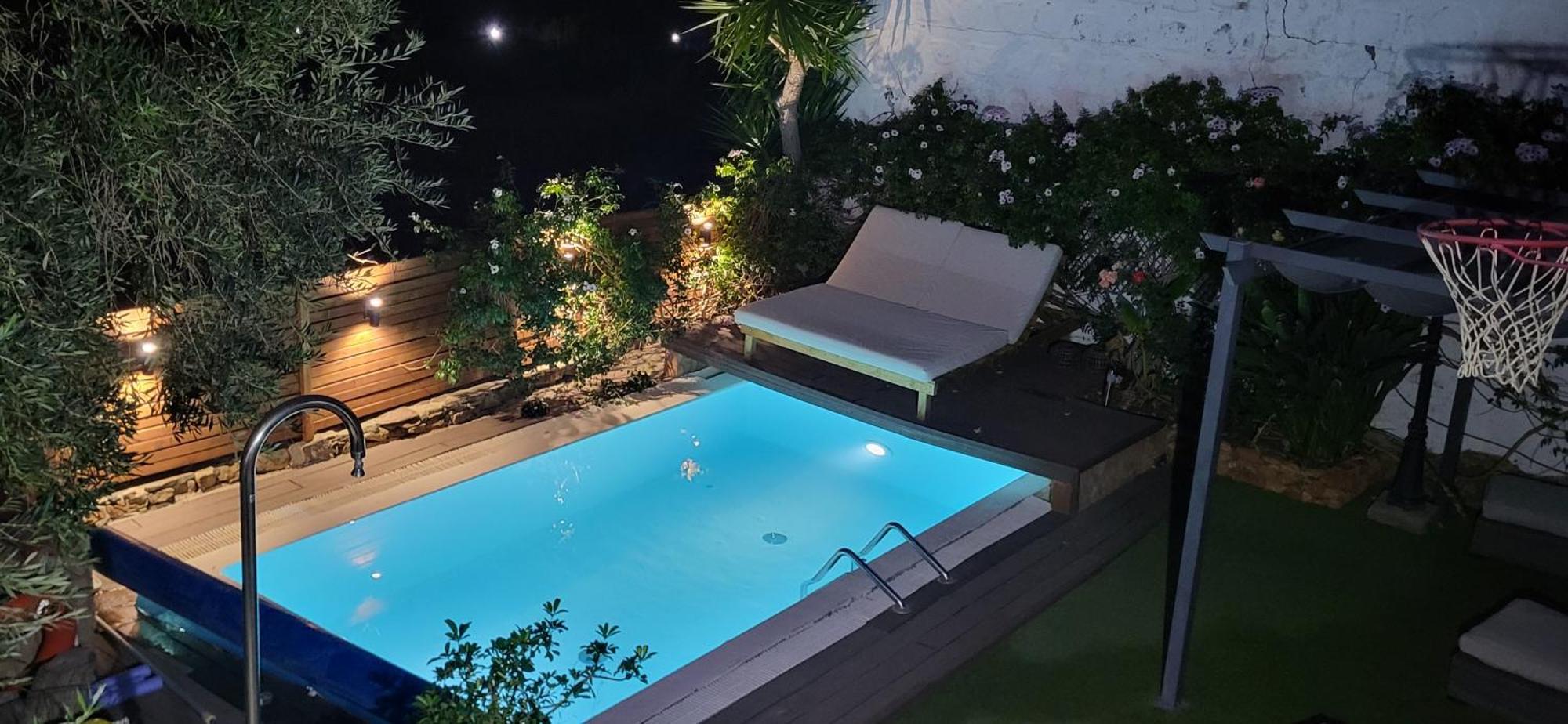 Casa Agustin Pool 27 ºc Villa Fataga Exterior photo